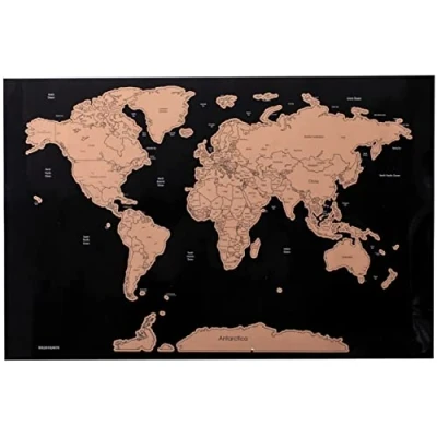 Imagen de Mapa para rascar del mundo Scratch Map de viaje