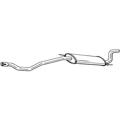 Imagen de Silenciador posterior BOSAL 283 921