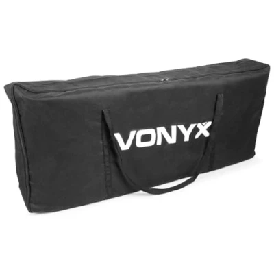 Imagen de Vonyx DB2B Bolsa para Pantalla DJ Plegable DB2, Funda Blanda Protectora Mesa de DJ, Transporte Nylon, Color Negro
