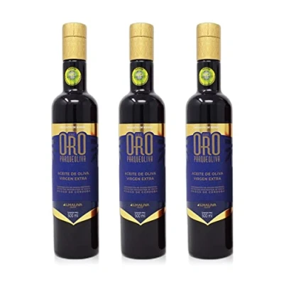 Imagen de Olivaoliva Parqueoliva Serie Oro Aceite de oliva virgen extra 3 botellas 500 ml