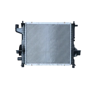 Imagen de NRF 50569 Radiador, refrigeración del motor Aluminio 430 386 24 con piezas de montaje Aletas soldadas RENAULT: TWINGO 1, 1 Kasten