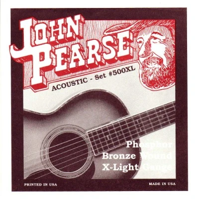 Imagen de John Pearse P500XL Juego de cuerdas para guitarra fósforo/bronce