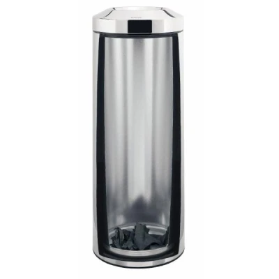 Imagen de Brabantia 287527 Papelera Ignífuga, Acero Inoxidable, Brillante, 30 l