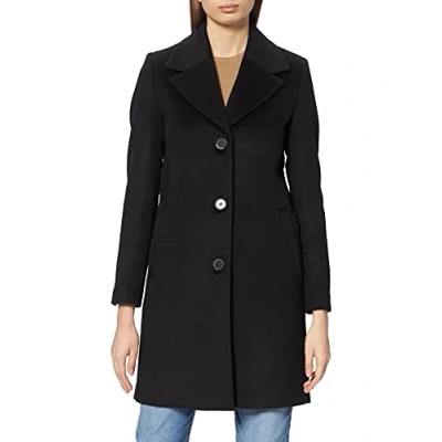 Imagen de Selected Femme Slfnew Sasja COAT Abrigo corto, Mujer, Talla: 36, Black