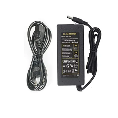 Imagen de Transformador 12V 5A,60W Adaptador de Corriente AC100 240V a DC12V Fuente Alimentación para Tiras LED,Cámara,LCD TFT, Radio