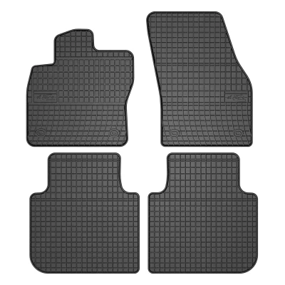 Imagen de FROGUM 547952 Juego de alfombrillas suelo Caucho delante y detrás 4 negro Adaptado SKODA: Kodiaq, VOLKSWAGEN: Tiguan Allspace