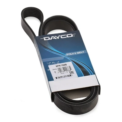 Imagen de DAYCO 6PK1698 Correa trapecial poli V 1698,0 6 BMW: 5 Touring, 3 GT, VOLKSWAGEN: Touran I, Golf 5, Passat B6 Berlina