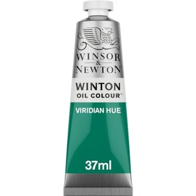 Imagen de Winsor &amp; Newton Winton Tubo de Pintura al Óleo, 37 ML, Verde (Tono viridiano)