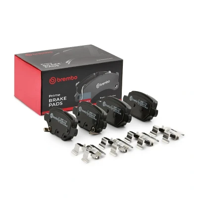 Imagen de BREMBO P 59 099 Juego de pastillas freno con avisador acústico desgaste Chapa antichirridos accesorios OPEL: Mokka / X