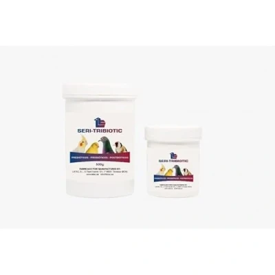 Imagen de LATAC SERI TRIBIOTIC Mezcla de prebióticos, probióticos y postbióticos para Aves 500 gr