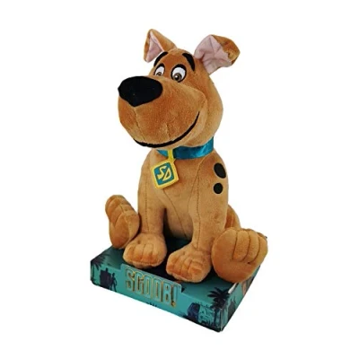 Imagen de SCOOB! Scooby Doo Peluches con Display De La Nueva Película Calidad Super Soft 30 Centímetros (Scooby Joven)
