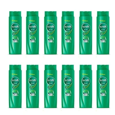 Imagen de SUNSILK Champú para cabello rizado y ondulado, 250 ml