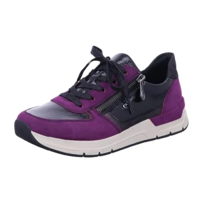 Imagen de Rieker 58902, Zapatillas Mujer, Amatista Negro Schwa, 43 EU