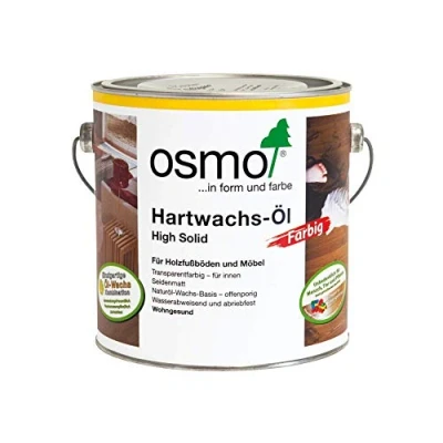 Imagen de Osmo 3075d tinta duro cera aceite para encerado (2,5 L), color negro