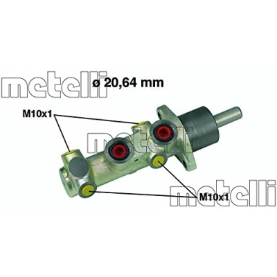 Imagen de CIFAM 202 525 Cilindro Maestro de Freno 20,64 Hierro fundido FIAT: Panda II Hatchback