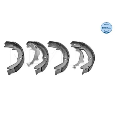 Imagen de MEYLE 37 14 533 0005 Zapatas de Freno Eje trasero 168 32 sin muelle, con palanca ORIGINAL Quality KIA: Soul I, HYUNDAI: i20 I Hatchback