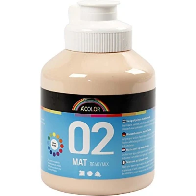 Imagen de A color Pintura Ready Mix, de piel, 02 mate (póster color), 500 ml