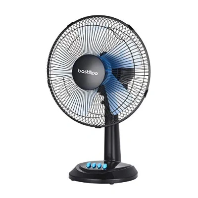 Imagen de Bastilipo Ventilador de mesa 30 cm, 35W potencia, 3 velocidades, modelo Roche
