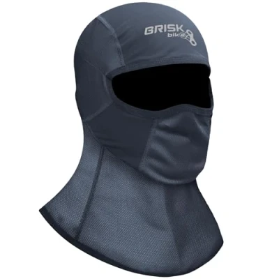 Imagen de Brisk Bike Máscara de esquí motocicleta Balaclava (Black)