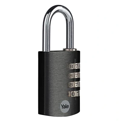 Imagen de Yale YE3CB/38/131/BK Candado de Seguridad Combinación Negro 38 mm YE3CB