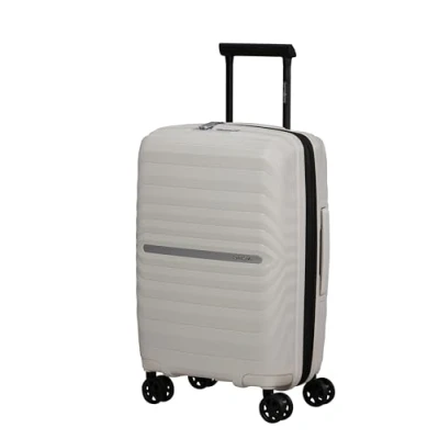 Imagen de Samsonite Neo Flux Spinner S Slim, Equipaje de Mano Ampliable, 55 cm, 39/45 L, Beige (Neutro cálido)