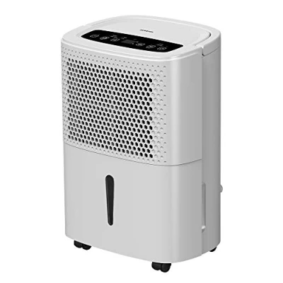 Imagen de DESHUMIDIFICADOR PORTATIL DHM 10L INFINITON (Condensacion, Display LED, Temporizador, Funcion Secar Ropa, Volumen Tranquilo ≤40db) (10 litros)