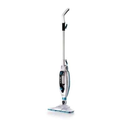 Imagen de Ariete Steam Mop Foldable 4175 Escoba de vapor (1500 W), color blanco y azul