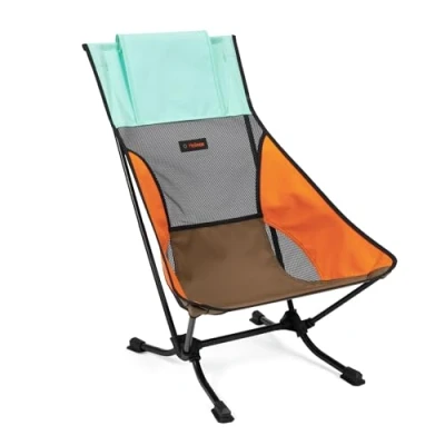 Imagen de Helinox Silla de playa ligera, perfil bajo, compacta, plegable, multibloque, color menta