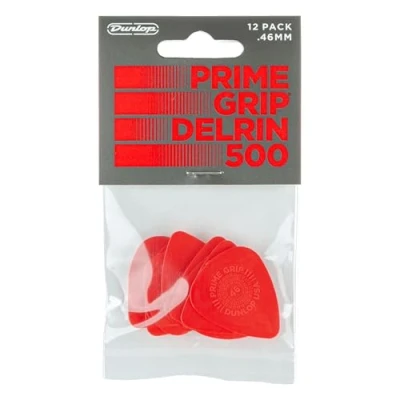 Imagen de JIM DUNLOP Púas Delrin 500 Prime Grip 0,46mm Saco de 12