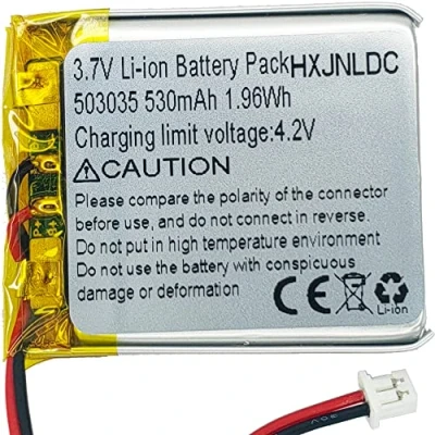 Imagen de DC 3,7v 530mah 503035 baterías Recargables de polímero Litio para DIY 3.7 5v Electronic Products, Mobile Storage Power LED