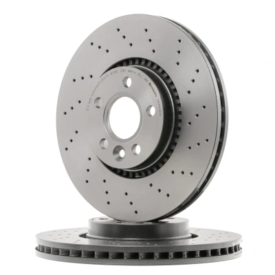 Imagen de BREMBO XTRA LINE 09.A426.1X Disco de freno 316 28 5 perforado/ventil. int. revestido altamente carbonizado VOLVO: S60 II, V60 I, S80 II