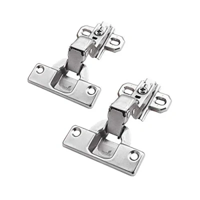 Imagen de Hettich 95 Grado Arremetida Bisagras Automática con Tecnología de Deslizamiento Bisagra Slide on 2333 para Puerta Empotrado Mueble Armario Cocina Alemania Marca Juego 2