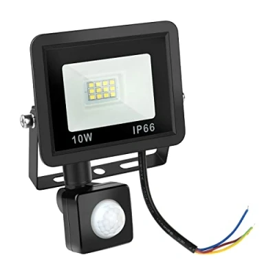 Imagen de MXTIMWAN Foco LED Exterior con Sensor Movimiento 6500K Blanco Frío Floodlight, Casa, Garaje, Patio, Terraza, Campo