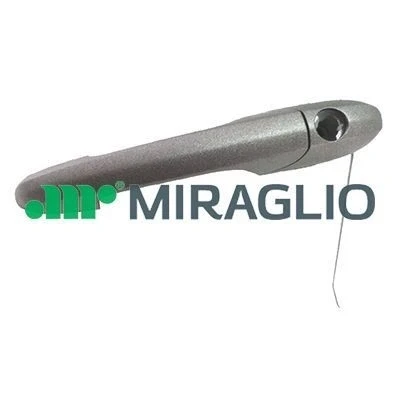Imagen de MIRAGLIO 80/939 Manecilla de Puerta Delante, izquierda gris grafito barnizado FIAT: 500 Hatchback, C Cabrio