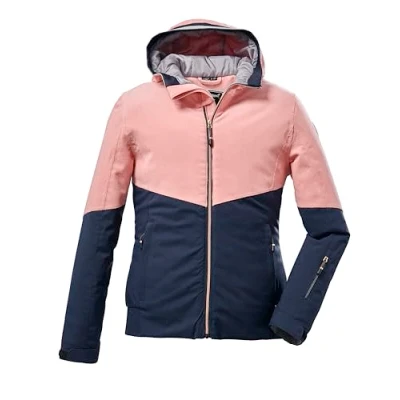 Imagen de Killtec Chaqueta funcional para niña de esquí con capucha y paranieves. palisandro 170 cm