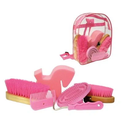 Imagen de Gconjunto de canalización 7 elementos en mochila Roze One Size