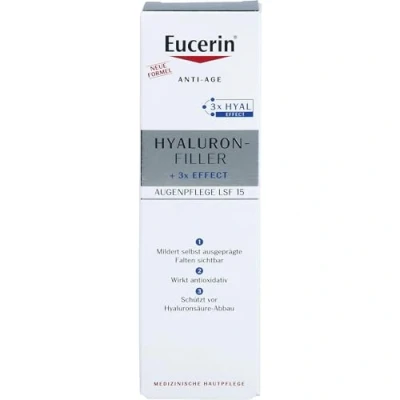 Imagen de Eucerin Anti Age Hyaluron Filler Augenpflege LSF 15, 15 ml Ungüento