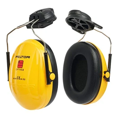 Imagen de 3M PELTOR Optime I Orejeras para casco Amarillas 26 dB (1 orejera/caja), H510P3B 405 GU