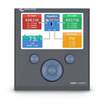 Imagen de Victron Energy Color Control GX, Monitoreo del Sistema