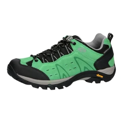 Imagen de Brütting Mount Bona Low, Zapatos de Senderismo Unisex adulto, Verde Y Negro, 38 EU