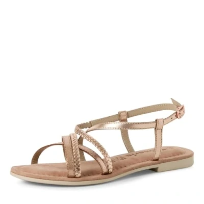 Imagen de Tamaris Damen 1 28139 44, Sandalias Planas Mujer, Rosa metálica, 39 EU