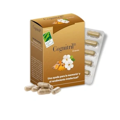 Imagen de 100% Natural Cognitril Complemento Alimenticio 60 Capsulas Vegetales (60 cap)