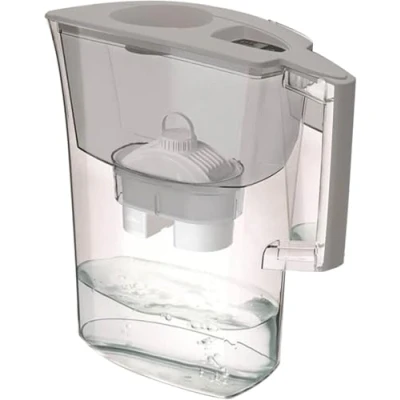Imagen de Jarra filtrante de agua LAICA Prime Line y 1 cartucho filtro Bi Flux para 30 días con tapa llenado rápido, 3L capacidad total, 2 L filtrada