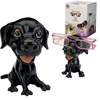 Imagen de Arora 8013 OptiPaws Soporte para Gafas y Gafas, diseño de Labrador Negro, Multicolor, Talla única
