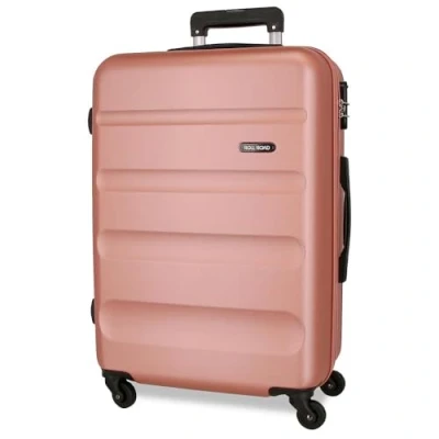 Imagen de Roll Road Flex Maleta Mediana Nude 46x65x23 cms Rígida ABS Cierre de combinación Lateral 56L 3,16 kgs 4 Ruedas
