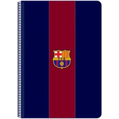 Imagen de Safta LIBRETA FOLIO 80 H. TAPAS DURAS F.C.BARCELONA 1ª EQUIP. 23/24