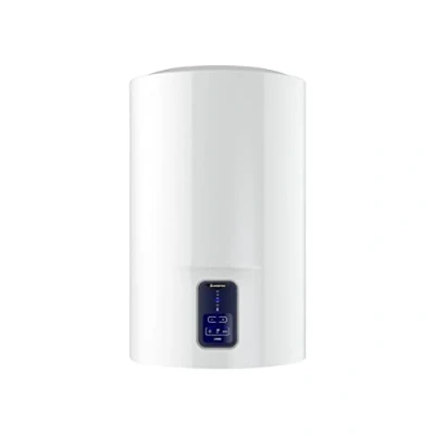 Imagen de Ariston Lydos ECO Blu Termo Eléctrico 80 Litros, Calentador de Agua Vertical con Función y Regulación Externa, 47x45x75.8 cm, Fabricado para Instalación en España