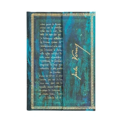 Imagen de Paperblanks Cuadernos de Tapa Dura Verne, Veinte Mil Leguas Rayado Mini (100 x 140 mm)