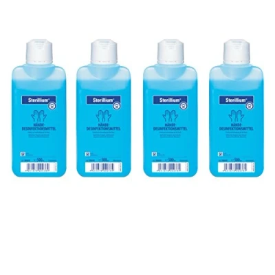 Imagen de 4 X 500ml Botella Sterillium Mano Higiene Desinfección Medios