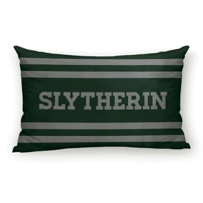Imagen de BELUM Funda cojín Harry Potter, de 100% algodón 30x50cm Modelo Slytherin House C
